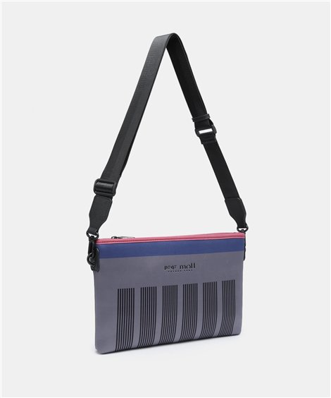 Pepe Moll Bolso bandolera Ania rayas gris
