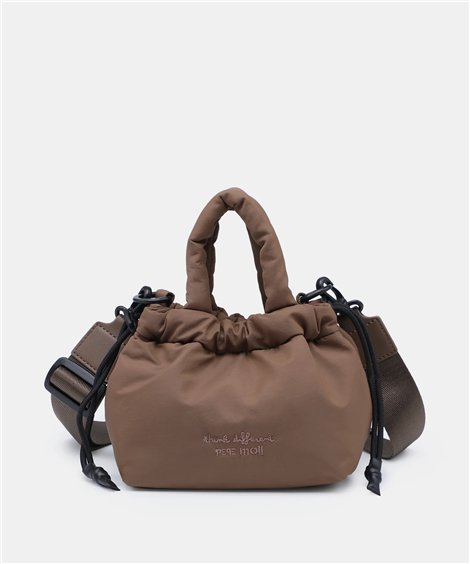 Pepe Moll Bolso de mano mini Kalica marrón