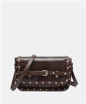 Pepe Moll Bolso bandolera Cynthia ecopiel chocolate