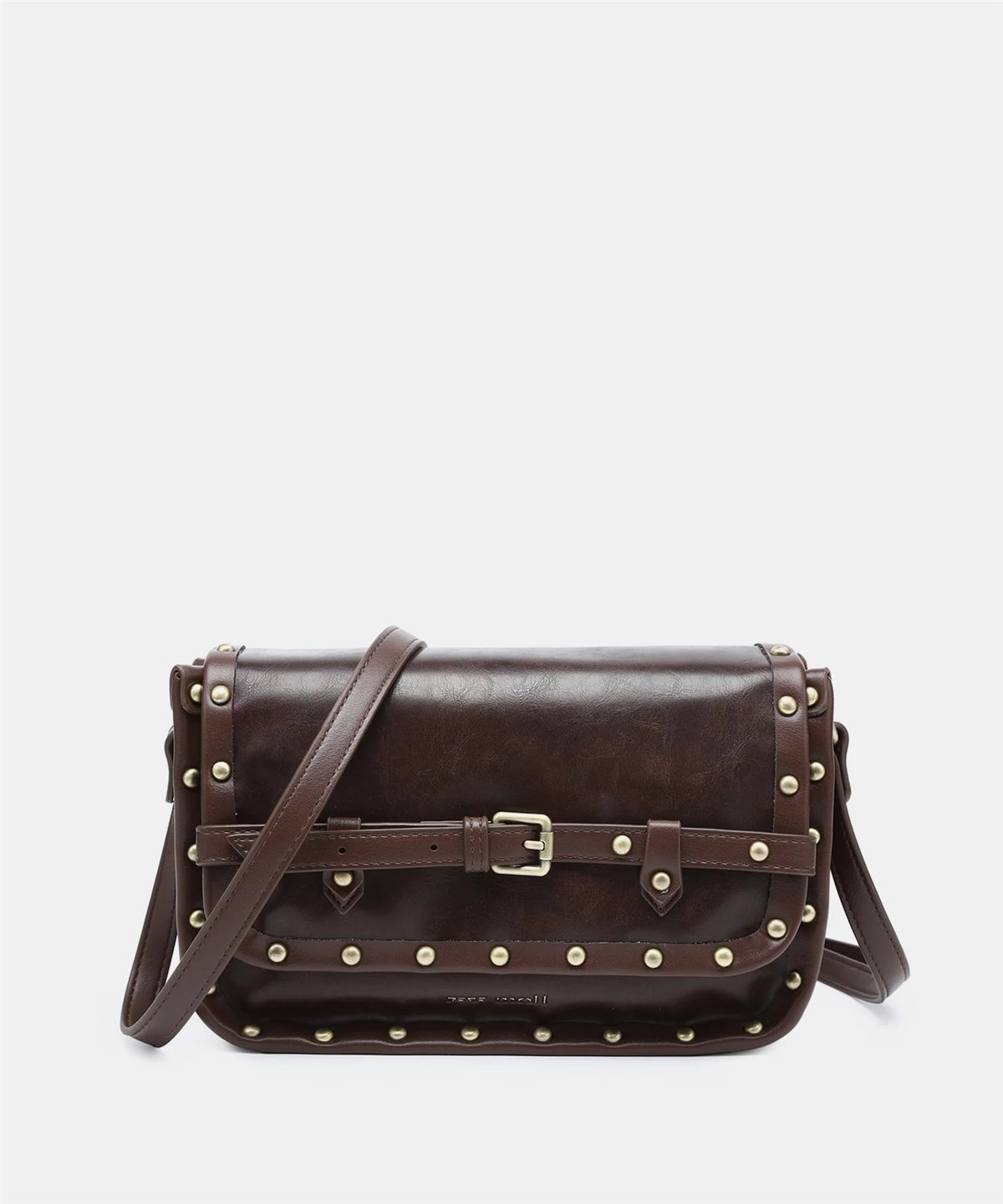 Pepe Moll Bolso bandolera Cynthia ecopiel chocolate