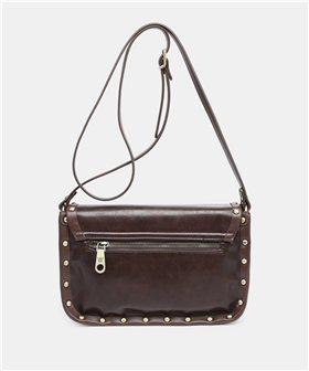 Pepe Moll Bolso bandolera Cynthia ecopiel chocolate