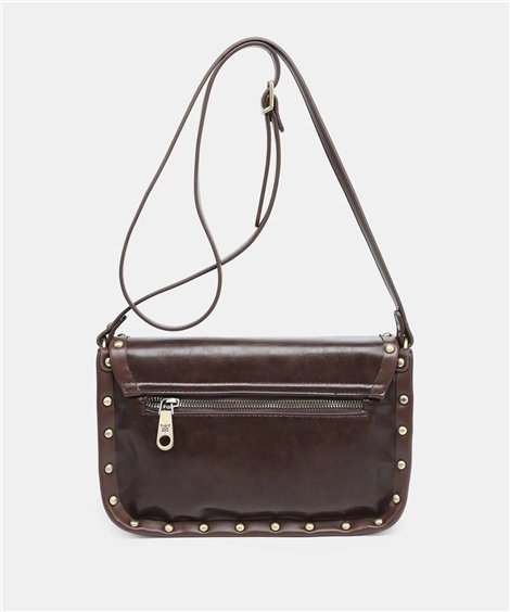 Pepe Moll Bolso bandolera Cynthia ecopiel chocolate