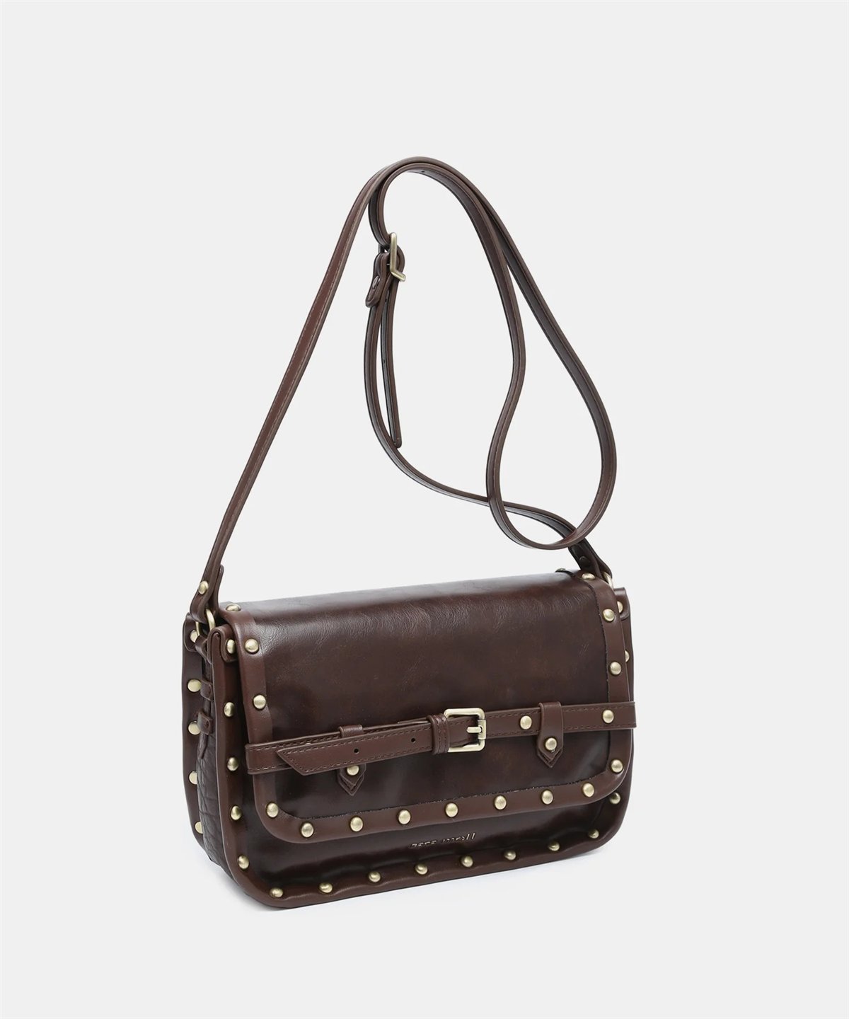 Pepe Moll Bolso bandolera Cynthia ecopiel chocolate