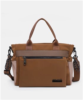 Pepe Moll Bolso Dora ecopiel marrón