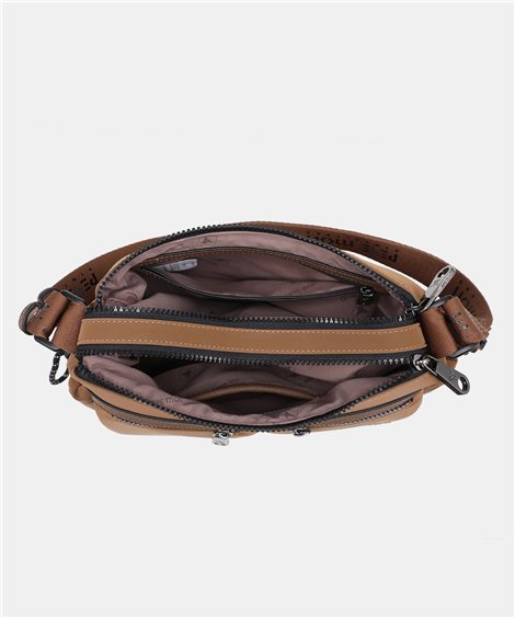 Pepe Moll Bolso bandolera Dora marrón