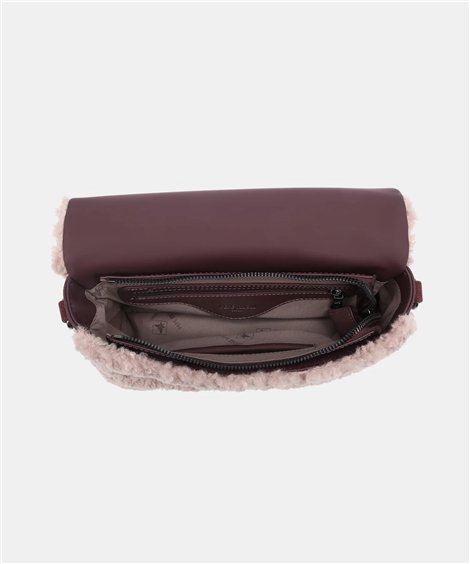 Pepe Moll Bolso bandolera Halia nude borreguito y solapa