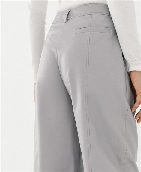 Acces Pantalón ecopiel color gris