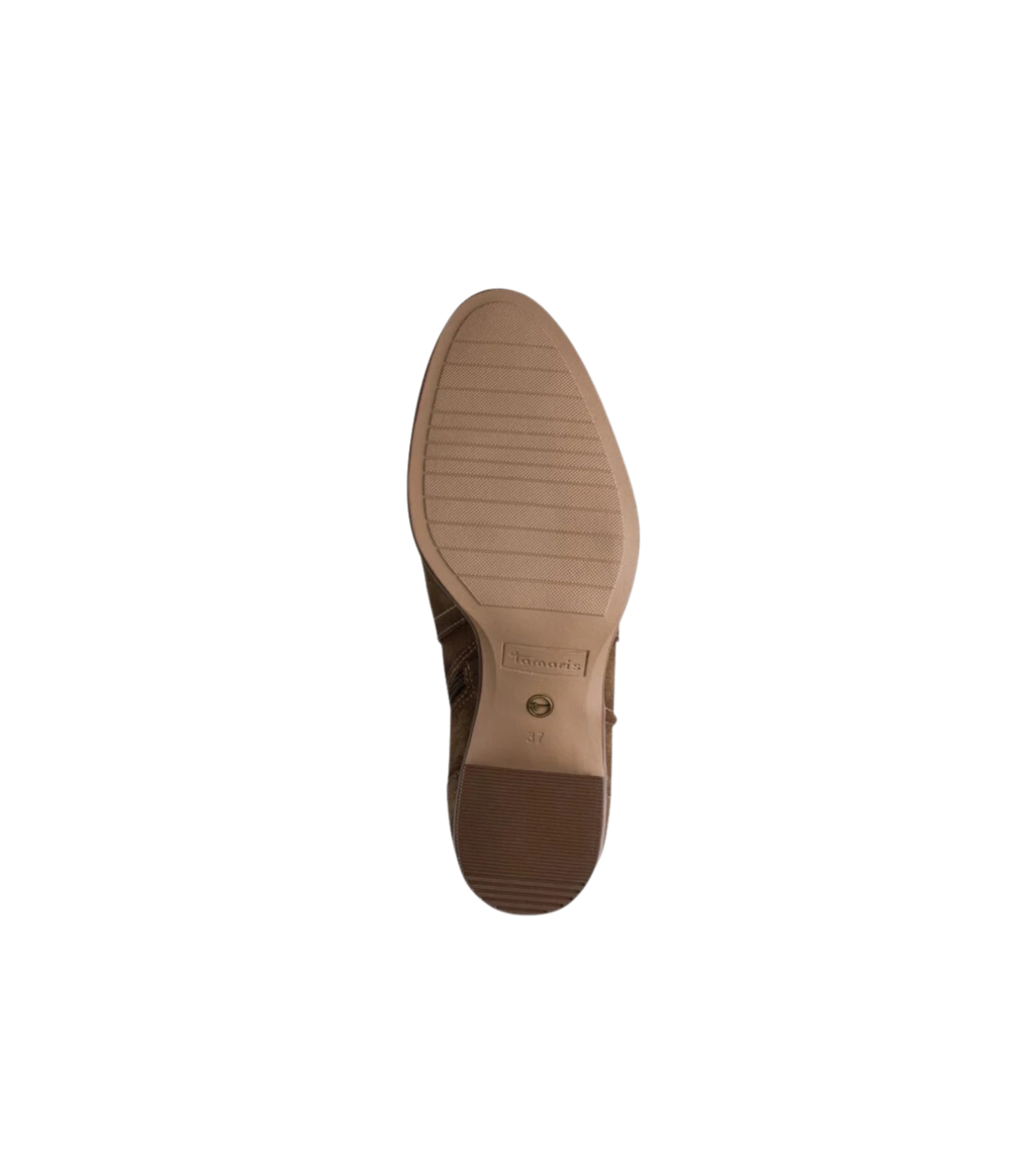 Tamaris Bota alta en serraje detalle pespunte