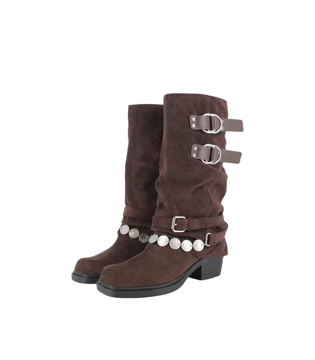 Blogger Botas Selene doble faz marrón
