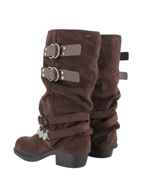 Blogger Botas Selene doble faz marrón