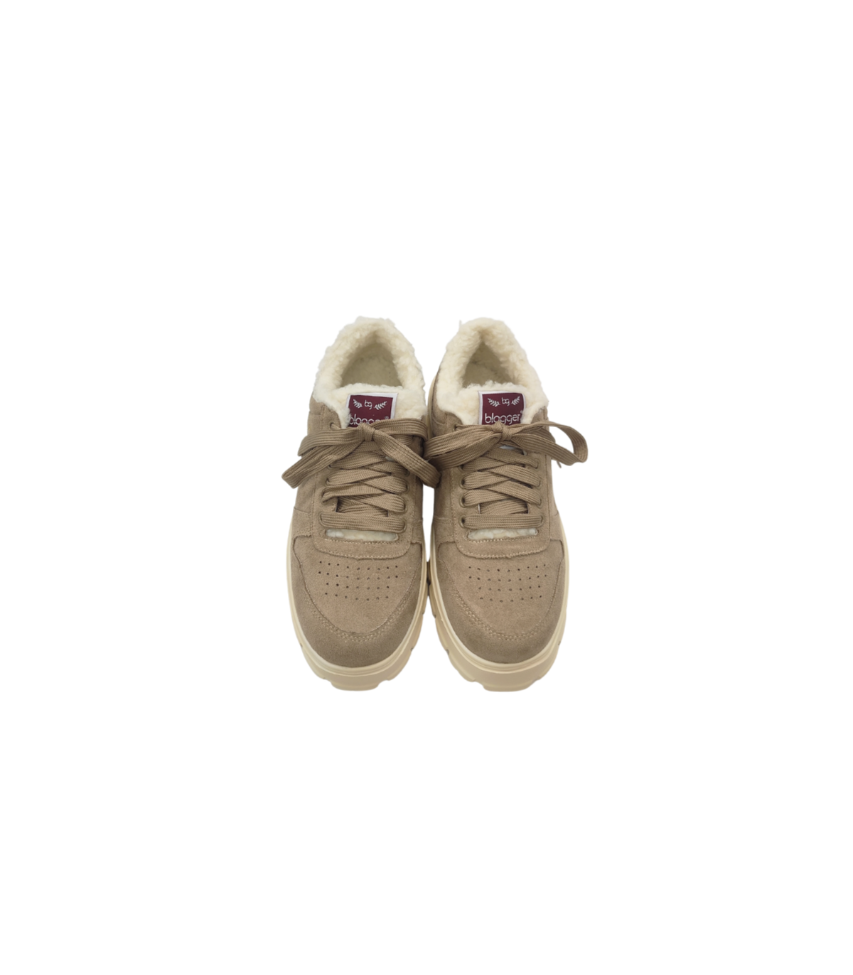 Blogger Sneakers Magda interior borreguito