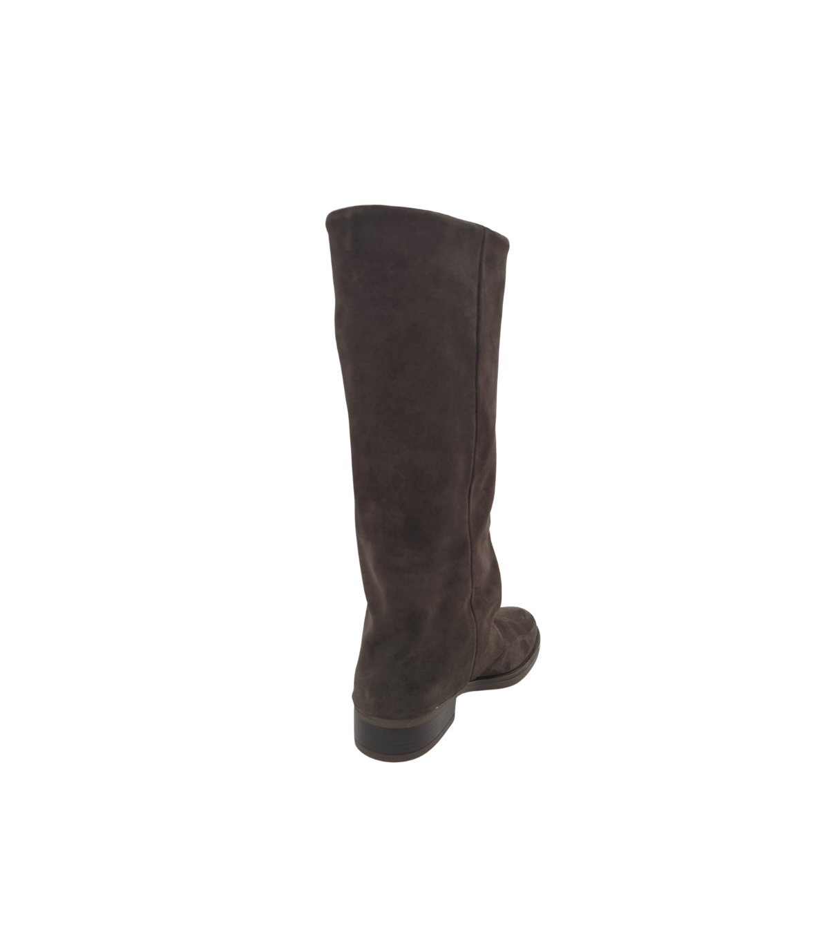 Vosso Moda Bota alta de serraje con detalle tachas