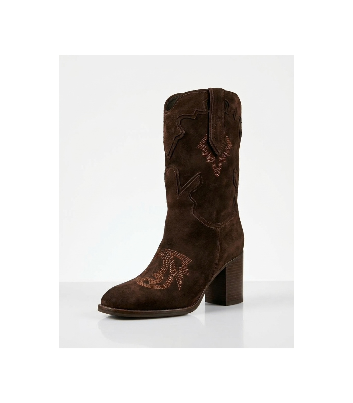 Vosso Moda Bota serraje con bordado