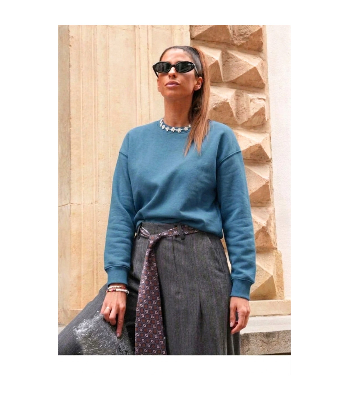Markup Woman Sudadera con aplicaciones joya