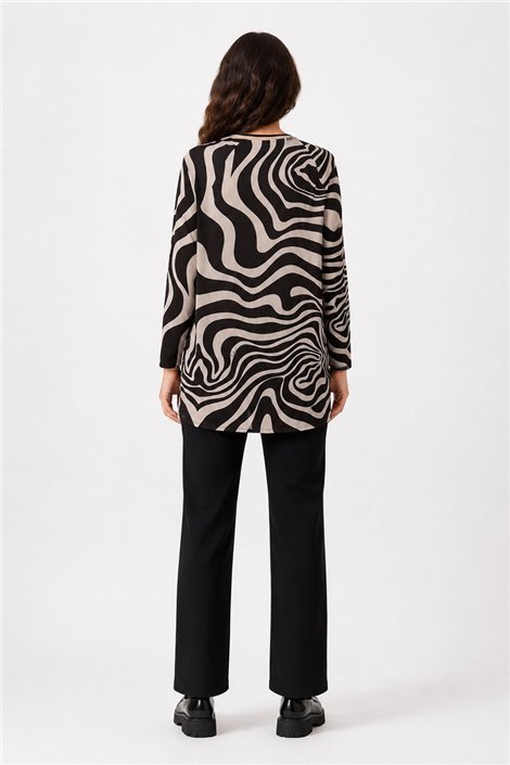 Mercedes De Miguel Blusa talle largo Amelia