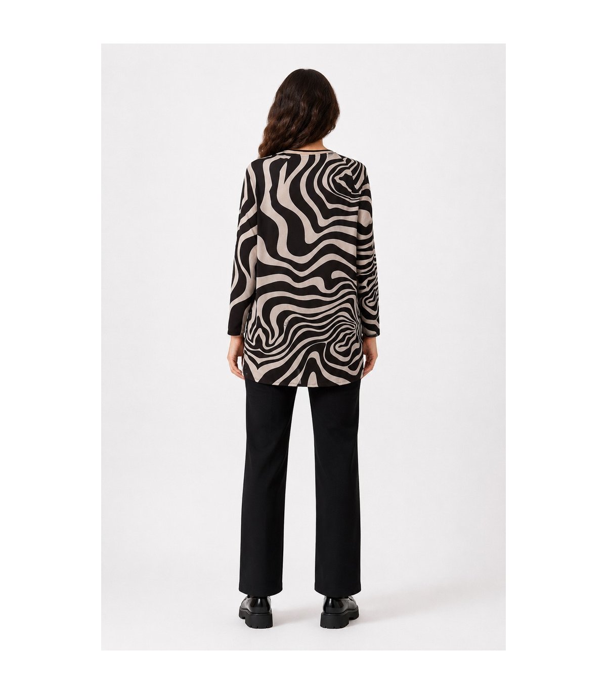 Mercedes De Miguel Blusa talle largo Amelia