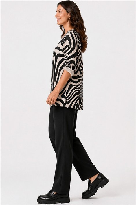 Mercedes De Miguel Blusa talle largo Amelia