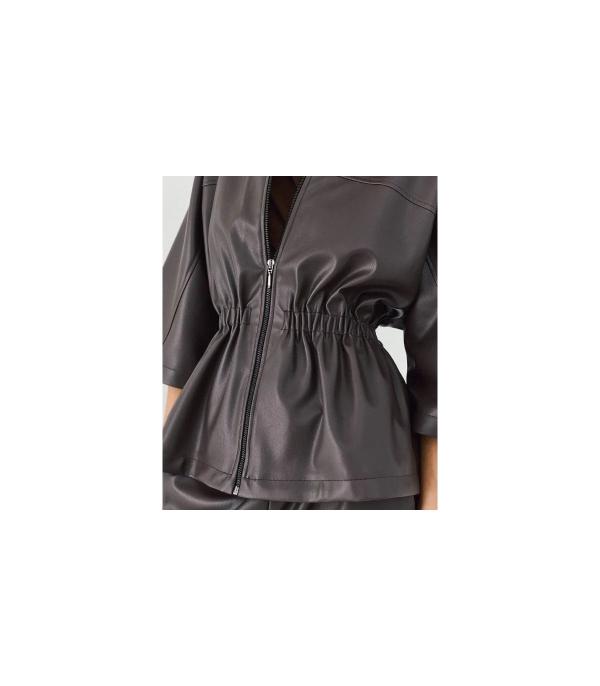 Acces Chaqueta cuero sintético