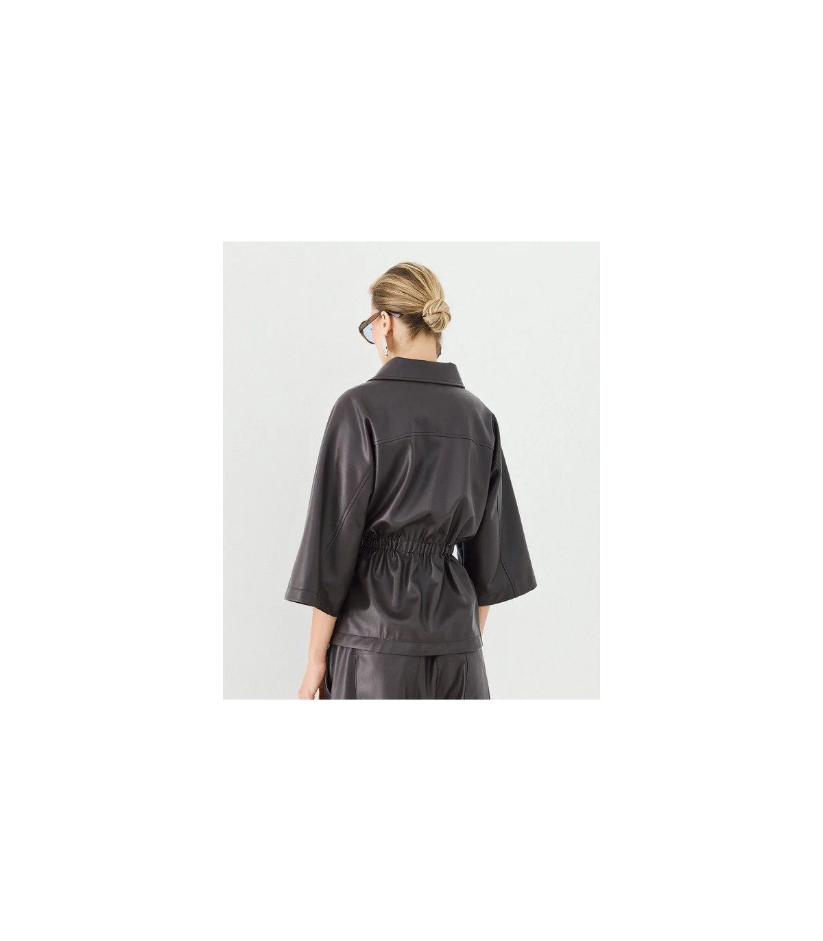 Acces Chaqueta cuero sintético