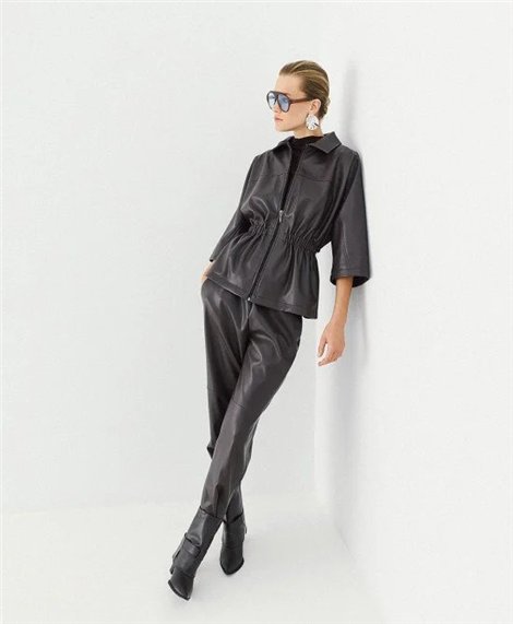 Acces Chaqueta cuero sintético