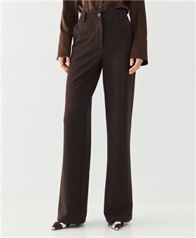 Acces Pantalón corte recto y detalle lurex
