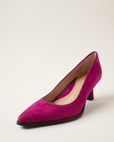 Vosso Moda Zapato de ante color fucsia