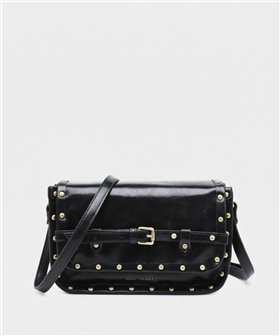 Pepe Moll Bolso bandolera Cynthia ecopiel negro