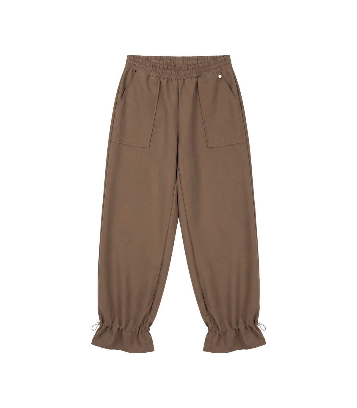 FOURSOUL Pantalón de tejido técnico color marrón