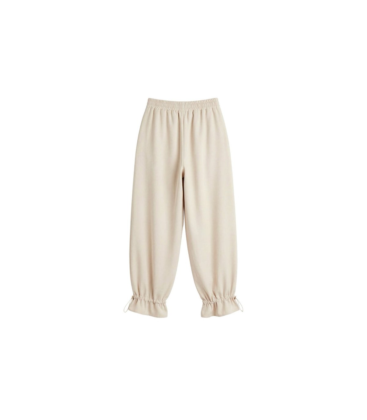 FOURSOUL Pantalón de tejido técnico color crudo