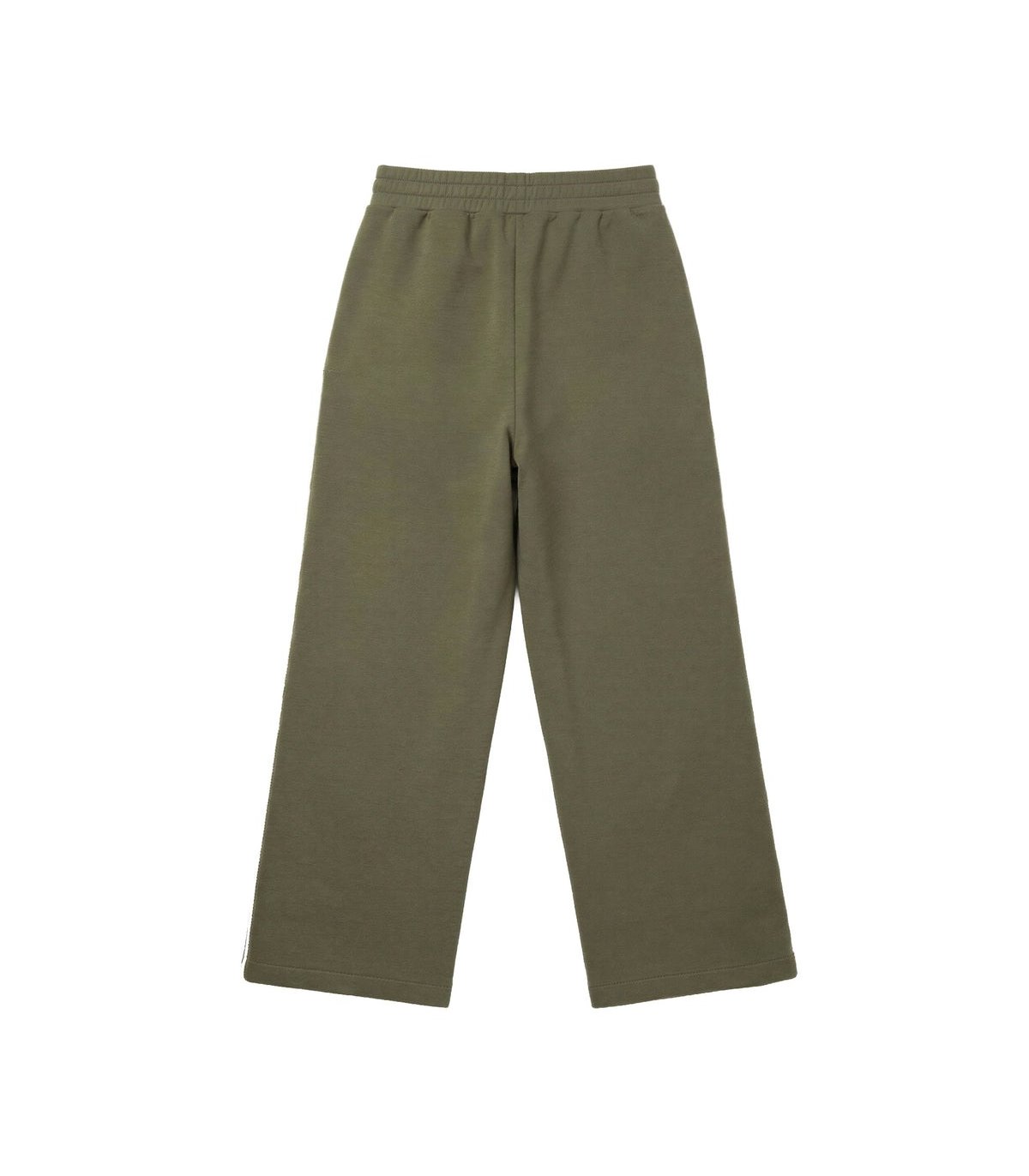 FOURSOUL Pantalón verde con banda peluche