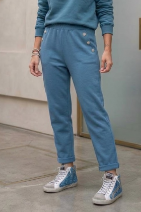 Markup Woman Pantalón con aplicaciones joya