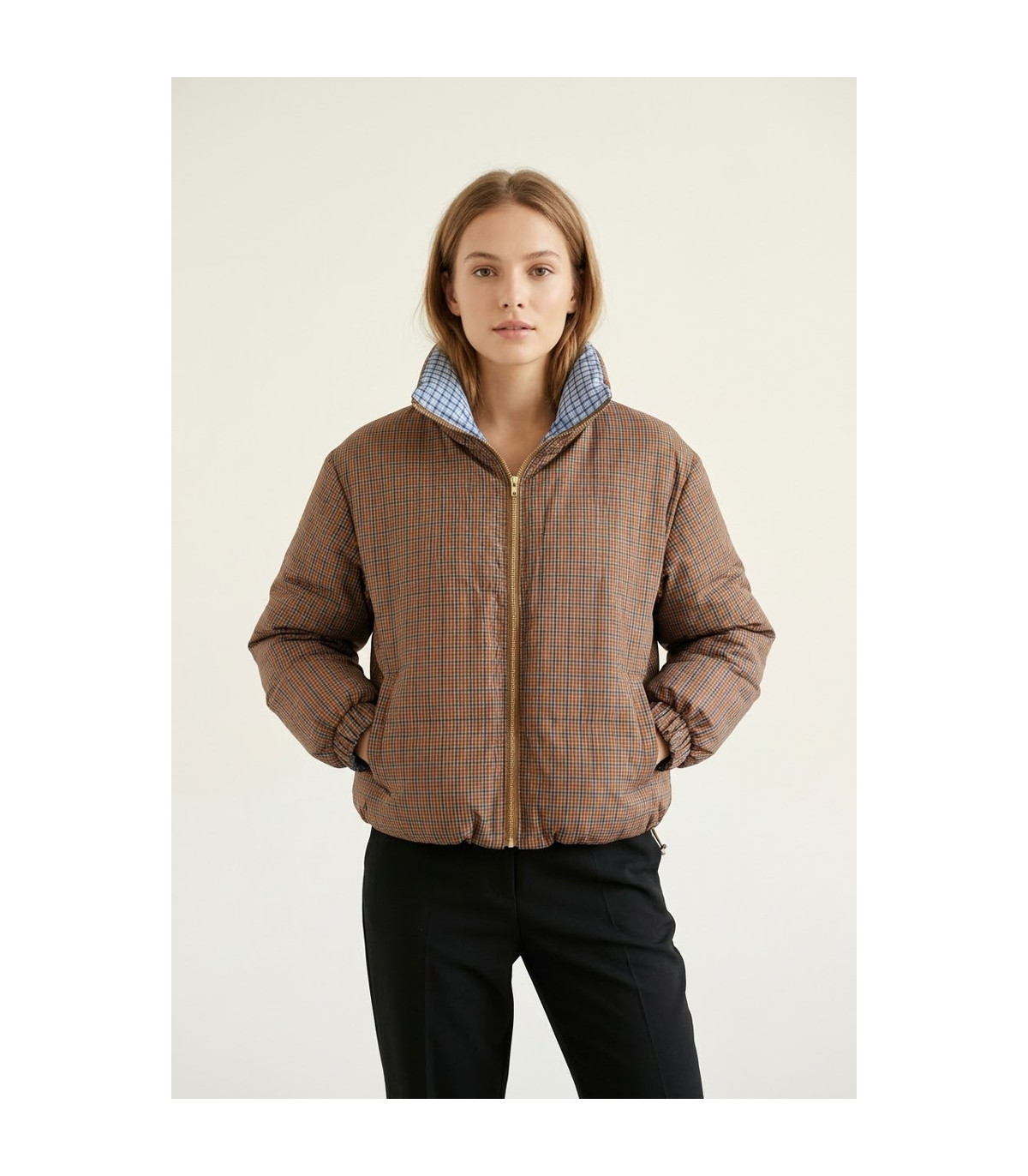 CBH Chaqueta acolchada reversible