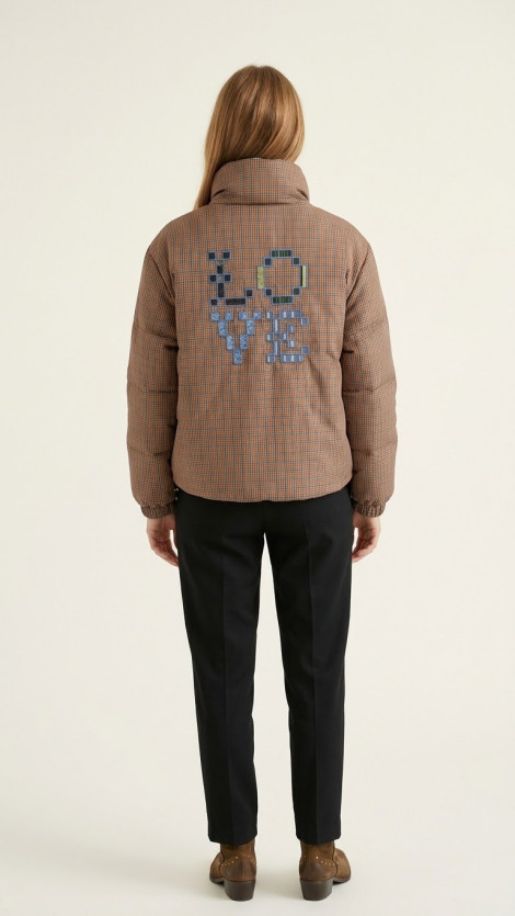 CBH Chaqueta acolchada reversible
