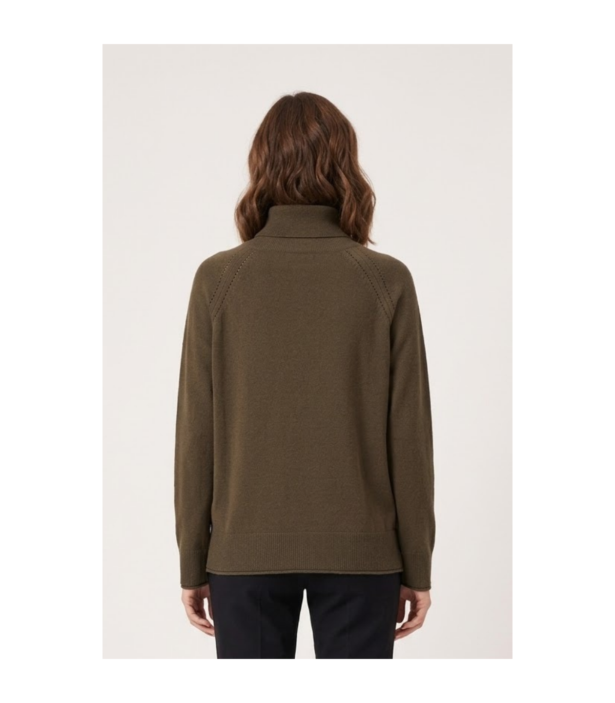 GAUDI Jersey de punto cuello cisne