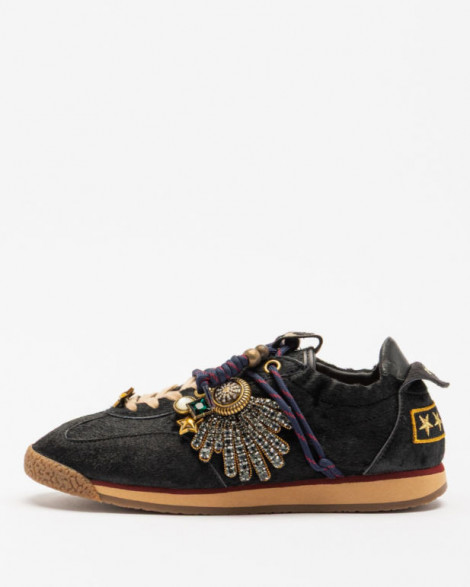 Nanku Sneakers negras Nanku couture