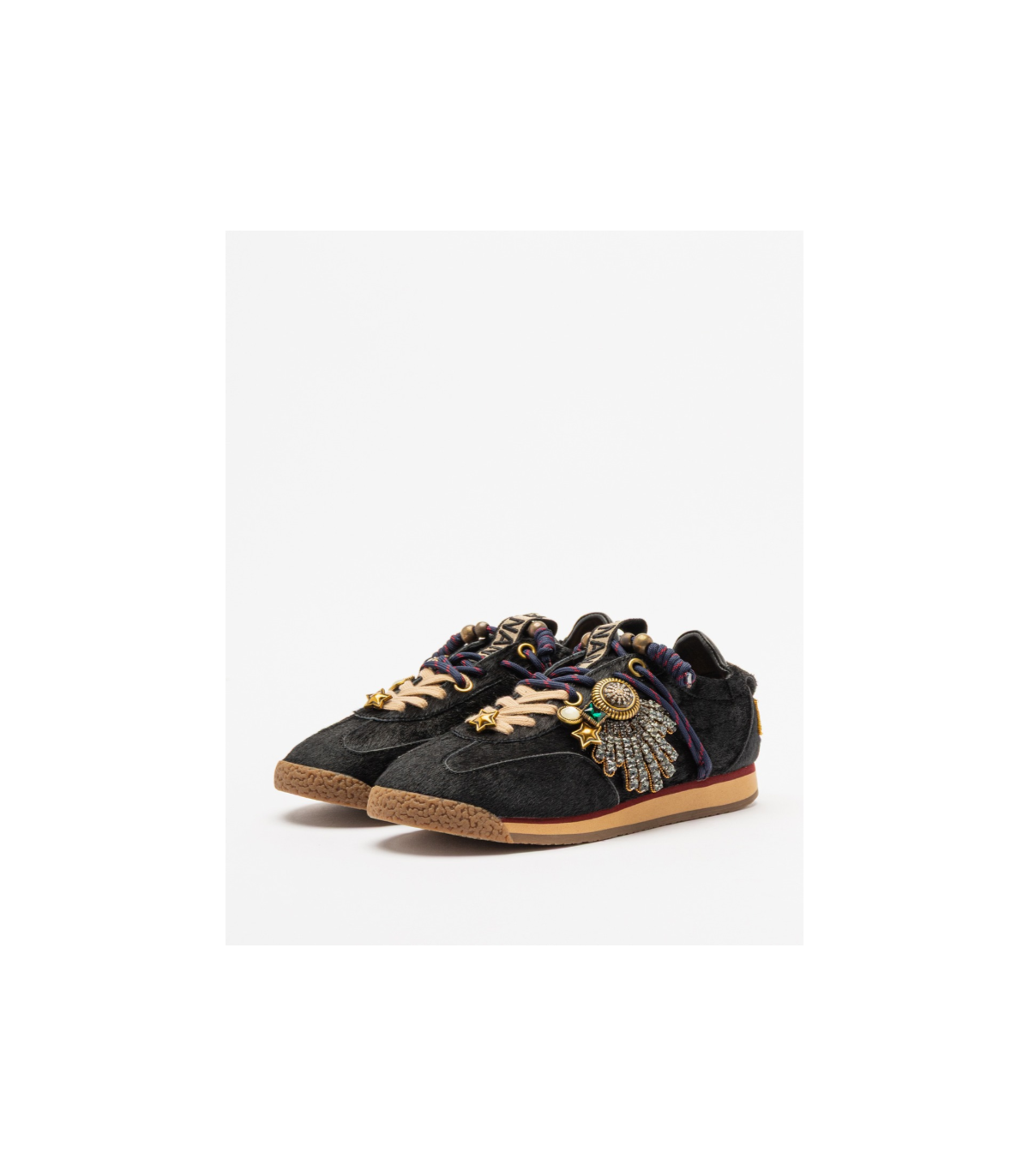 Nanku Sneakers negras Nanku couture