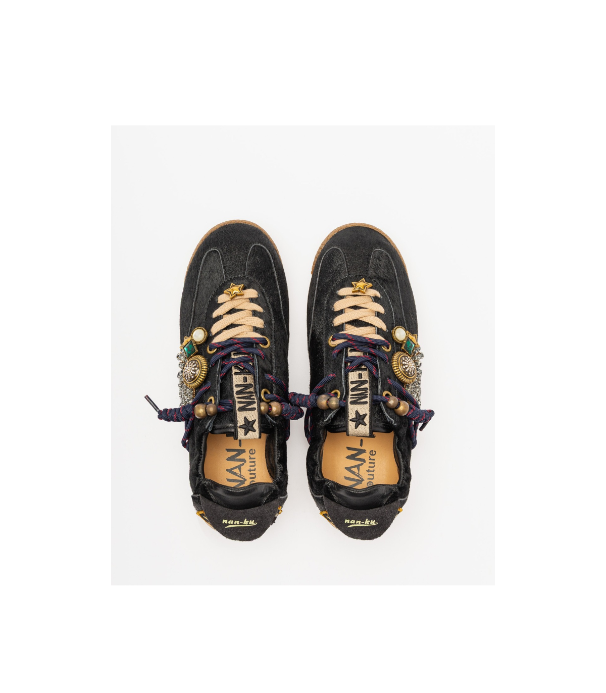 Nanku Sneakers negras Nanku couture