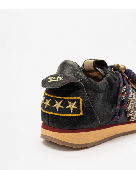 Nanku Sneakers negras Nanku couture