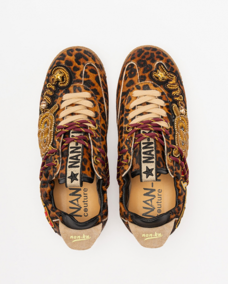 Nanku Sneakers leopardo Nanku couture