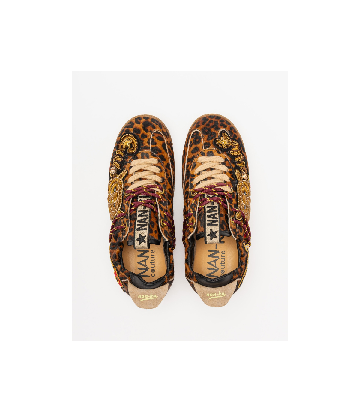 Nanku Sneakers leopardo Nanku couture