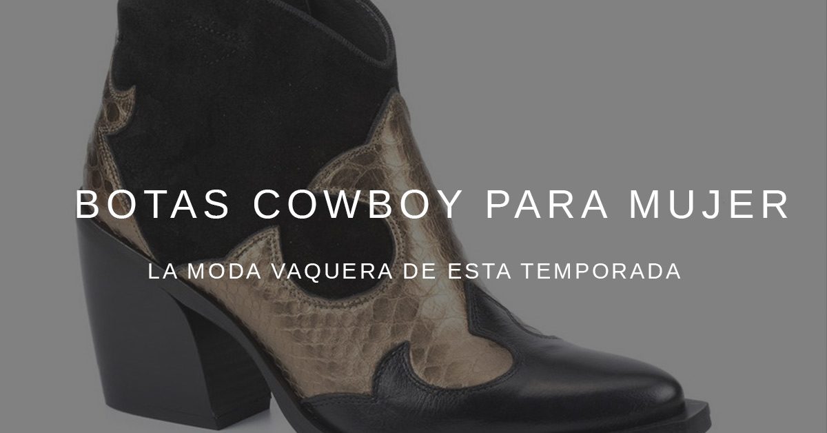 Bota cowboy - ZAPATOS - Mujer 